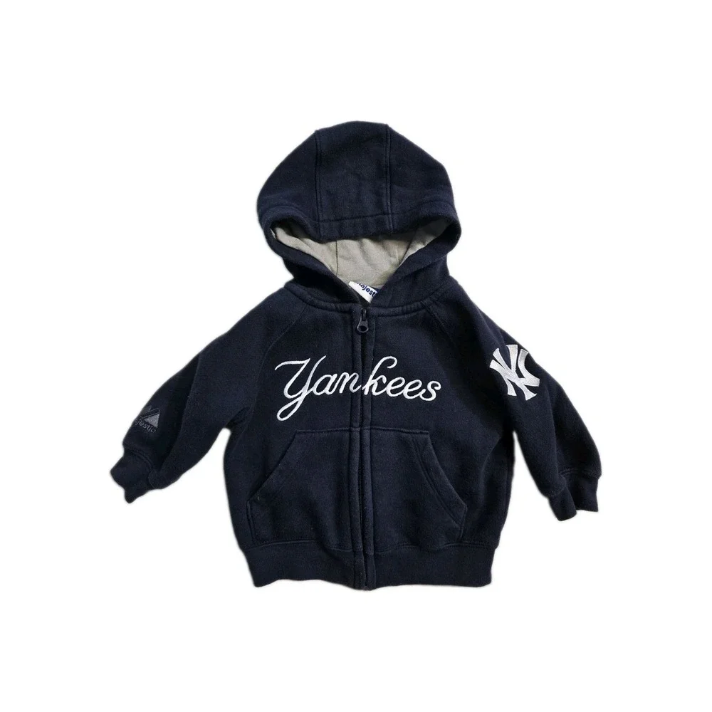 majestic baby new york yankees Hoodie  12 Months  Navy Blue
